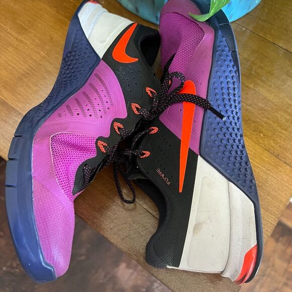 Nike Metcon 2 II Flywire Men’s Size 7.5 Shoes Hyper-Violet 819899-560 - Picture 9 of 11